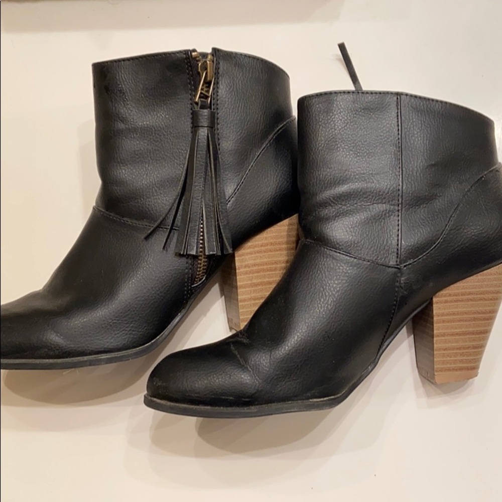 Black booties